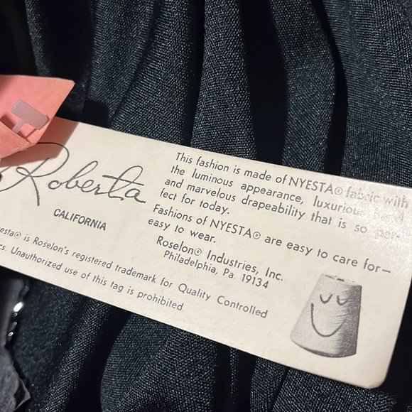 NWT Vintage 70’s Roberta California Disco Dress - Picture 10 of 12